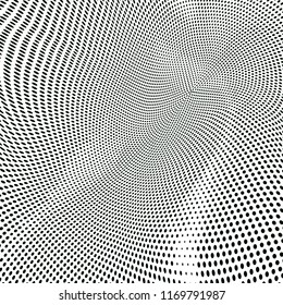 Abstract grunge monochrome halftone pattern. Design template vector illustration with dots. Modern dotted background for web sites, sticker labels,postcards,banners, corporate identity, cover design