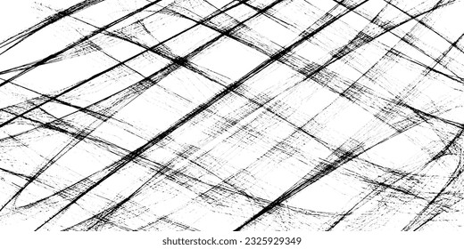 Abstract grunge monochrome texture. Vector background