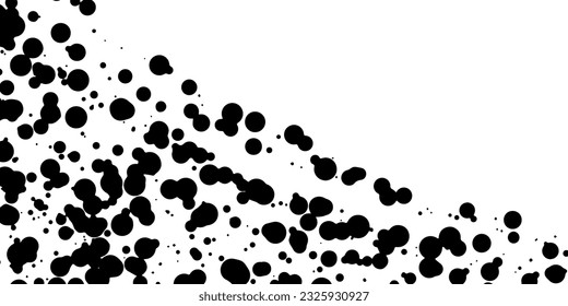 Abstract grunge monochrome texture. Vector background