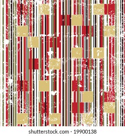 Abstract grunge mosaic tiles vector illustration
