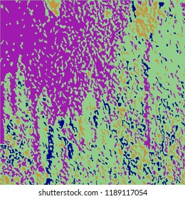 Abstract Grunge Multicolor Vector Texture with Scratched Lines, 