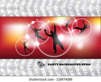 abstract grunge music background