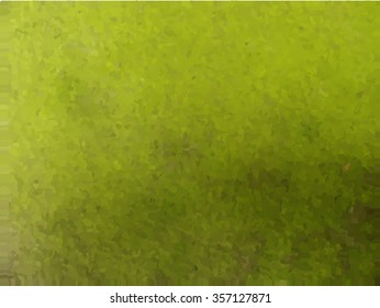 abstract grunge paint layer background in green