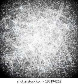 Abstract grunge painted scratched texture. vector illustration.
