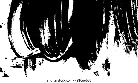 Abstract grunge painted scratched texture. EPS10 vector illustration.