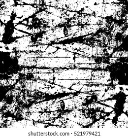 Abstract grunge painted scratched texture. EPS10 vector illustration