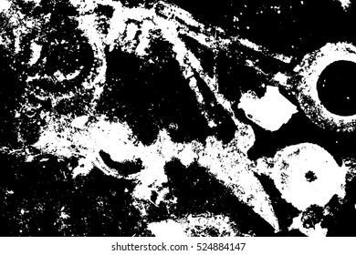 Abstract grunge painted scratched texture. EPS10 vector illustration