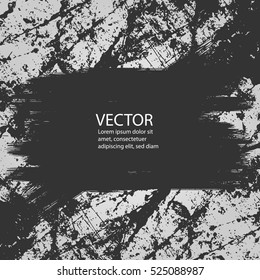 Abstract grunge painted scratched texture. EPS10 vector illustration