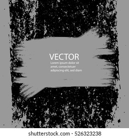 Abstract grunge painted scratched texture background . EPS10 vector illustration