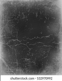 Abstract grunge painted scratched texture. EPS10 vector illustration.