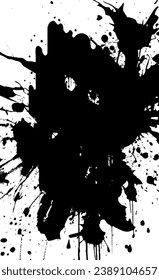 Abstract grunge painted scratched textures