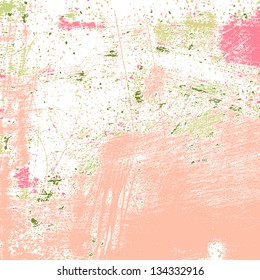 Abstract grunge painted texture. EPS10 vector illustration.