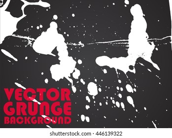 Abstract grunge painted texture. Vector.