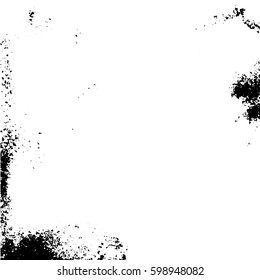 Abstract grunge painted vector texture. Scratch urban background. Splatter paint texture. Distress grunge background. Scratch, grain, noise stamp.