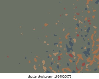 Abstract grunge pattern. Camo style. Digital graffiti. Vector illustration