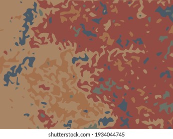 Abstract grunge pattern. Camo style. Digital graffiti. Vector illustration