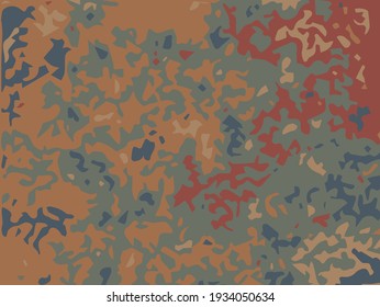 Abstract grunge pattern. Camo style. Digital graffiti. Vector illustration