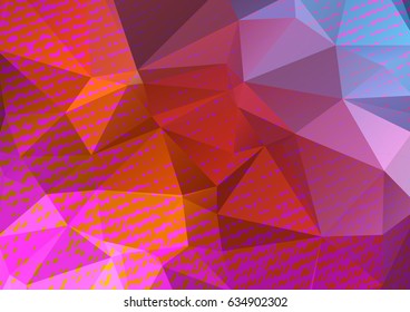 Abstract grunge polygonal background with fabric texture. Design elements for banners or flyers.
