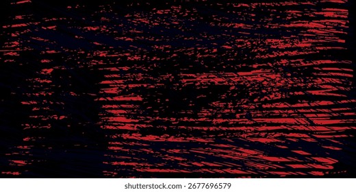 Fondo Abstractas del derrame de la pintura roja del grunge. Derrame de sangre sobre fondo negro