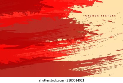 Abstract grunge red and white texture color background