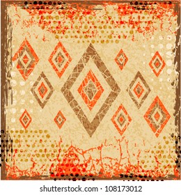 Abstract grunge retro background
