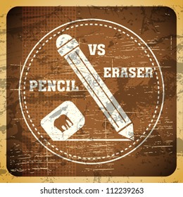 Abstract grunge retro background
