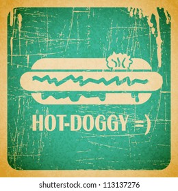 Abstract grunge retro background