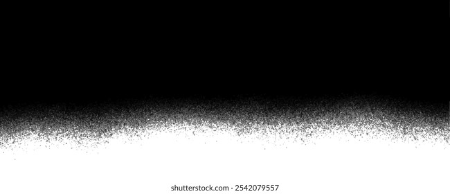 Abstract grunge rough edge header vector illustration