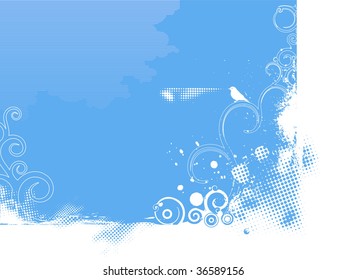 abstract grunge sample text banners with place for your text.