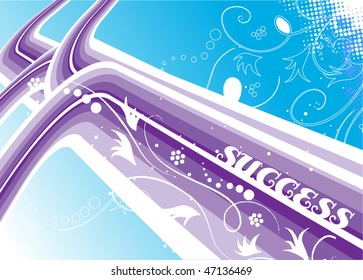 abstract grunge sample text banners with place for your text. vector illustration