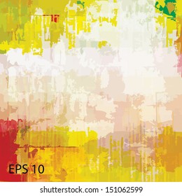 Abstract grunge scratched texture. EPS10 vector