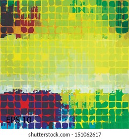Abstract grunge scratched texture. EPS-10 vector