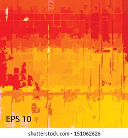 Abstract grunge scratched texture. EPS10 vector