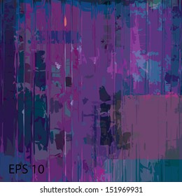 Abstrakte Grunge kratzte Textur. EPS10-Vektor