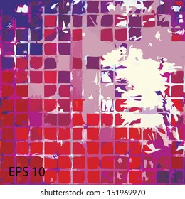 Abstract grunge scratched texture. EPS10 vector