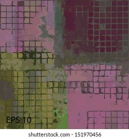 Abstract grunge scratched texture. EPS10 vector