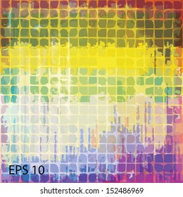 Abstract grunge scratched texture. EPS10 vector