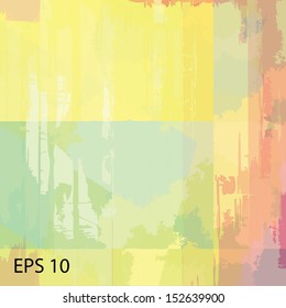 Abstract grunge scratched texture. Vector illustration