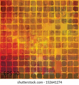 Abstract grunge scratched texture. Vector illustration