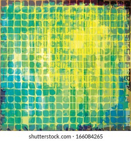 Abstract grunge scratched texture. Vector illustration