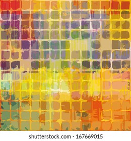 Abstract grunge scratched texture. Vector illustration