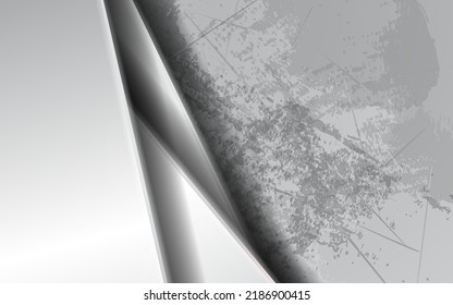 Grunar abstracto vectorial de fondo de capa de solapamiento de plata