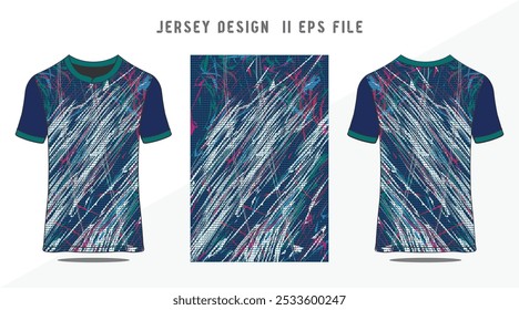 Design de camiseta esporte grunge abstrato