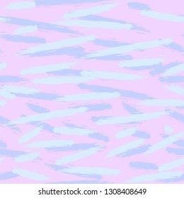 Abstract grunge spotted seamless pattern, paint brushes. Background texture, wallpaper, wrapping