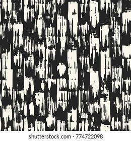 Abstract Grunge Stain Block Distressed Background. Seamless Pattern.