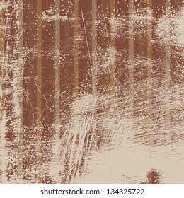 Abstract grunge striped background. EPS10 vector.