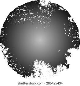Abstract grunge strokes - design elements vector template