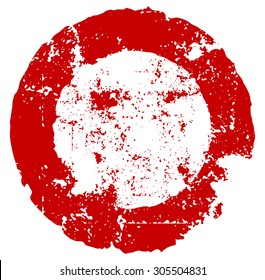 Abstract grunge strokes - design elements vector template