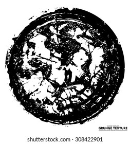 Abstract grunge strokes - design elements vector template
