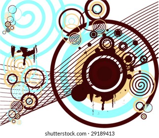 abstract grunge style - vector